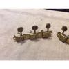 Vintage 1950&#039;s Kluson Deluxe Gold Guitar Tuners-Tuning Keys w/Sparkle Buttons