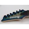 Ibanez Iron Label S Series SIX6FDFM Electric Guitar Blue Space Burst 030903