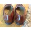 Deer Stags SUPRO Brown Leather Tassel Woven Loafers Slip On Mens 10M #4 small image