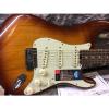 Fender American Elite Maple Stratocaster Electric Guitar  Tobacco Sunburst #1 small image