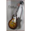 DILLION- USA  beautiful LP teaburst with an AAAA flame maple top ( WOW ! ) #1 small image