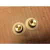 2 Vintage Rogan Bros Cream Knobs w/ Brass Centers for 1960s Supro Guitar Amp #1 small image
