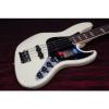Fender American Elite Rosewood Fingerboard Jazz Bass Olympic White 031507 #2 small image