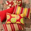 19x12-inch Rectangular Outdoor Carnival Accent Pillows (Set of 2) #3 small image