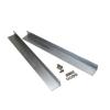 SKB Cases 3SKB-SR24 Zinc Plated Steel Support Rails For 24&#034; Shock Racks Only New #3 small image