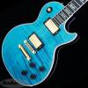 Gibson CUSTOM SHOP Les Paul Custom Figured (Aqua Blue) New  w/ Hard case #1 small image