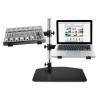 NEW Pyle PLPTS45 Dual Laptop Mixer Studio Equipment Stand Holder Tabletop Mount #3 small image