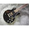 Gibson ES-339 Ebony, Hollow body type electric guitar, a1012 #2 small image