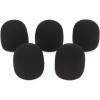 On-Stage Stands ASWS58B5 Windscreen 5-pack - Black #1 small image