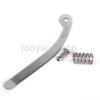 Electric Guitar Tremolo System Arm Whammy Bar with Nut and Spring Chrome