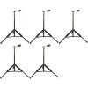 On-Stage Stands GS7155 Hang-It Single Guitar Stand (5-pack) Value Bundle