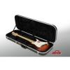 2- PACK  hardshell Electric Guitar Travel Cases PLUSH interior neck support