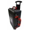 New Black Pelican 1510 With Red Handles &amp; Latches.  With Foam. #3 small image