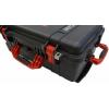 New Black Pelican 1510 With Red Handles &amp; Latches.  With Foam. #4 small image
