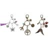C.R. Gibson Women’s Accessories Keychain w/ Charms Butterfly / Tree / Wings HK1 #1 small image
