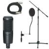 Professional Studio Mic Stand And Cable Package Mic Stand Package - New