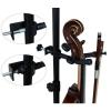 Vizcaya Violin Stand VLH10 Violin Hanger With Bow Peg Attachment for Music Stand
