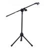 Ohuhu174; Microphone Stand Dual Mic Clip / Collapsible Tripod Boom Stand