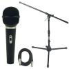 Audio Technica ST90-MKII Mic with Short Stand &amp; XLR Cable Pack #1 small image