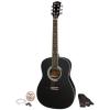 Gibson Maestro 38&#034; Parlor Size Acoustic Guitar Ebony with Accessories #1 small image