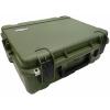 OD green SKB Case 3i-2217-8M-C With foam &amp; Pelican TSA- 1600 Lock.