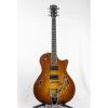 2009 Taylor T3/B Quilted Maple Amber Bigsby Electric Guitar - 10016952