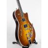 2009 Taylor T3/B Quilted Maple Amber Bigsby Electric Guitar - 10016952