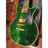 Wolf WLP 750T 2017 Transparent Green Electric Guitar #2 small image