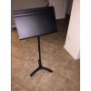 Music Stands For Sheet Music Equipment Symphony Stand Orchestras Musicians Black