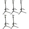 On-Stage Stands Push-Down, Spring-Up Locking Acoustic G... (5-pack) Value Bundle