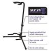 On Stage XCG4 Black Tripod Guitar Stand Single Stand #3 small image