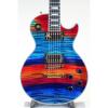 Gibson C/S Les Paul Custom 2016 Figured Aurora Borealis New Electric Guitar #2 small image