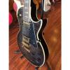 Wolf WLP 750T 2017 Transparent Black Electric Guitar #3 small image