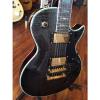 Wolf WLP 750T 2017 Transparent Black Electric Guitar #4 small image