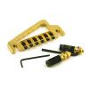 Hipshot Baby Grand Electric Guitar Bridge Fits Gibson Stud Mounts Gold 43100G #1 small image