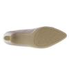 Naturalizer 3076 Womens Gibson Taupe Leather Pumps Shoes 8.5 Medium (B,M) BHFO