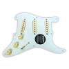 920D Loaded Pickguard Fender Eric Johnson White 1 Ply 8 Hole/Aged White Pickups #1 small image