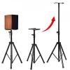 Pair Heavy Duty Adjustable Studio Monitor Speaker Stands Tripod Concert Band DJ #2 small image