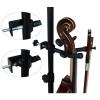Vizcaya VLH10 Violin Hanger With Bow Peg Attachment for Music Stand/Microphone S
