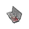 SKB Injection Molded Electric Guitar Case, Open Cavity, TSA Latches, with wheels #3 small image