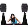 Pyle Pro 2-Sided DJ Speaker/Light Stand Scrim