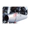COMPLETE EXHAUST RACING ZARD STEEL LOW MOUNTED FULL KIT TRIUMPH BONNEVILLE INJE. #2 small image