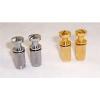 2 X ELECTRIC GUITAR STOP BAR TAILPIECE ANCHORS FOR GIBSON TAILPIECES ETC / CR/GD #1 small image