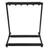 5 GUITAR STAND - MULTIPLE Five INSTRUMENT Display Rack Folding Padded Organizer #5 small image
