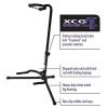 OnStage On Stage XCG4 Black Tripod Guitar Stand, 3 Pack #2 small image