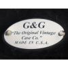 American Fender G+G Vintage Black Tolex Jazz Bass HARDSHELL CASE USA Accessories #4 small image