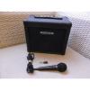 Kustom KBA10 10-Watt Bass Amp with 8&#034; Speaker &amp; Microphone &amp; Adapter