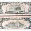 TWO OLD AVERAGE CIRCULATED 1995 $5 &amp; $10 FEDERAL RESERVE NOTES RICHMOND &amp; KANSAS #4 small image