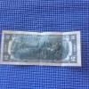 Uncirculated1976 $2 Two Dollar Bill Federal Reserve Note with Cancellation Stamp #2 small image