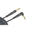 PLANET WAVES PW-GRA-10  10 FOOT CUSTOM SERIES INSTRUMENT CABLE, RIGHT ANGLE PLUG
